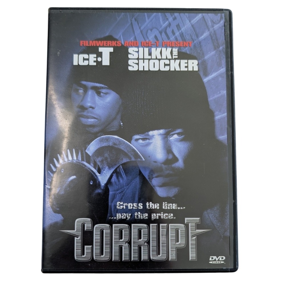 Corrupt DVD Ice T‎ Silk the Shocker Action Crime Drama movie 1999